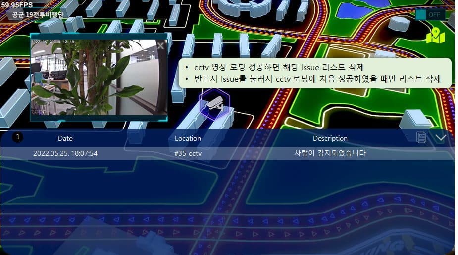 CCTV 100대 + 드론 AI 통합관제