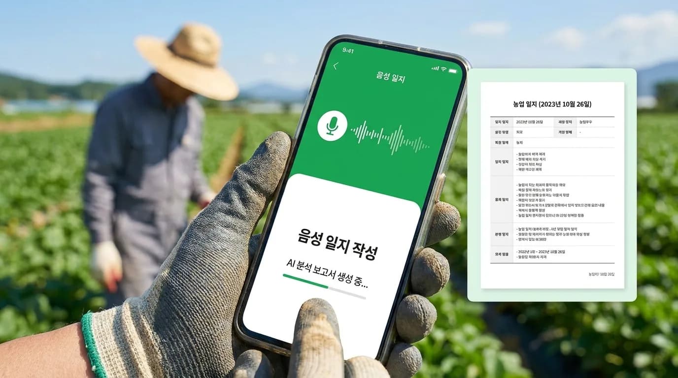 AI 영농일지 앱 (음성 인식)
