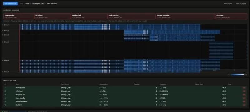 SDR Scanner · TinyOrb GroundStation 스크린샷 5