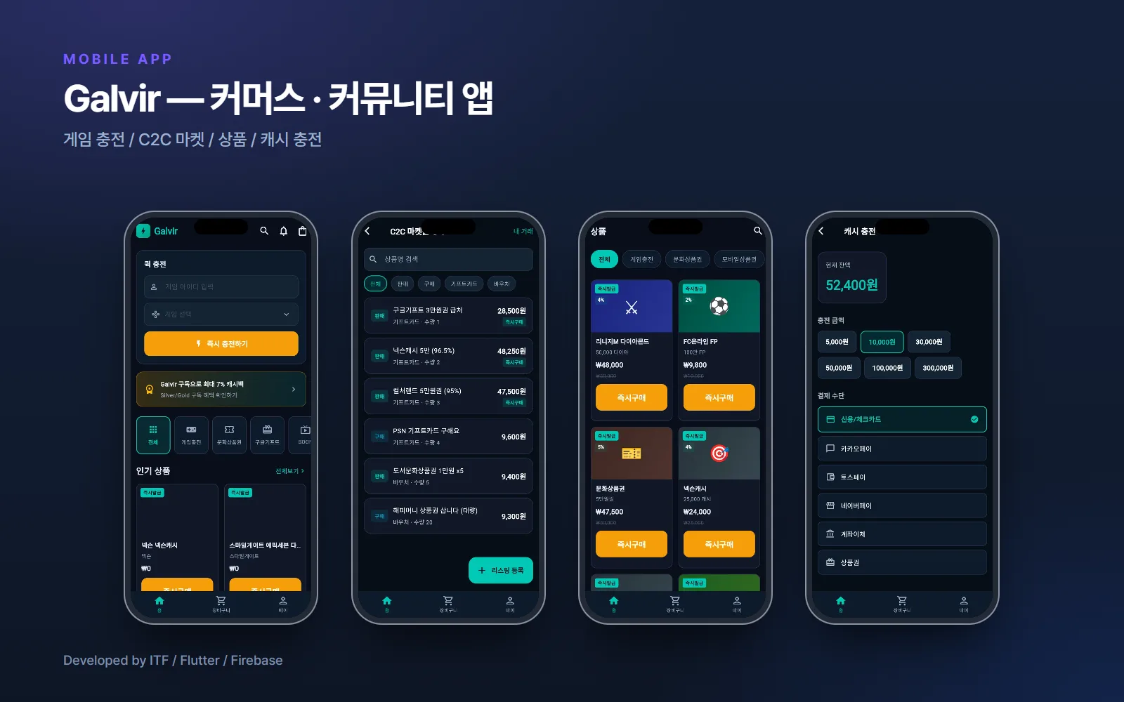 Galvir — 앱 개발 사례